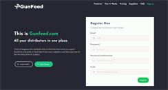 Desktop Screenshot of gunfeed.com